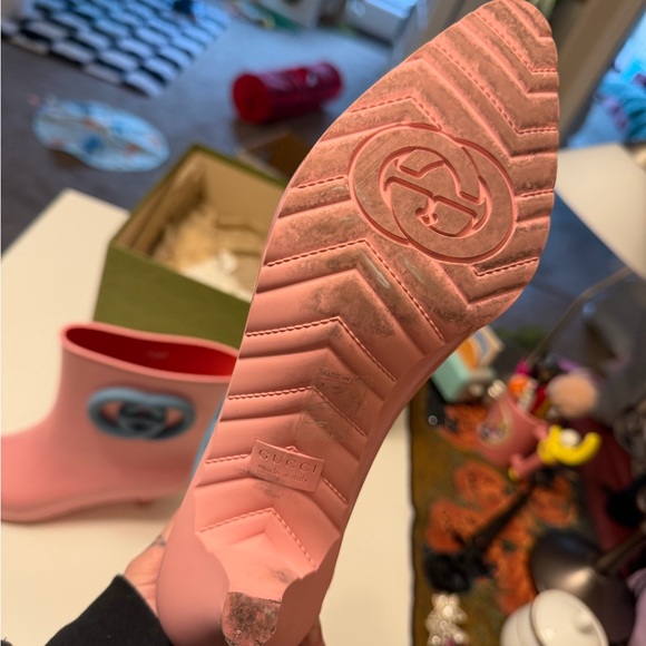 Gucci Pink Boots - Picture 3 of 7